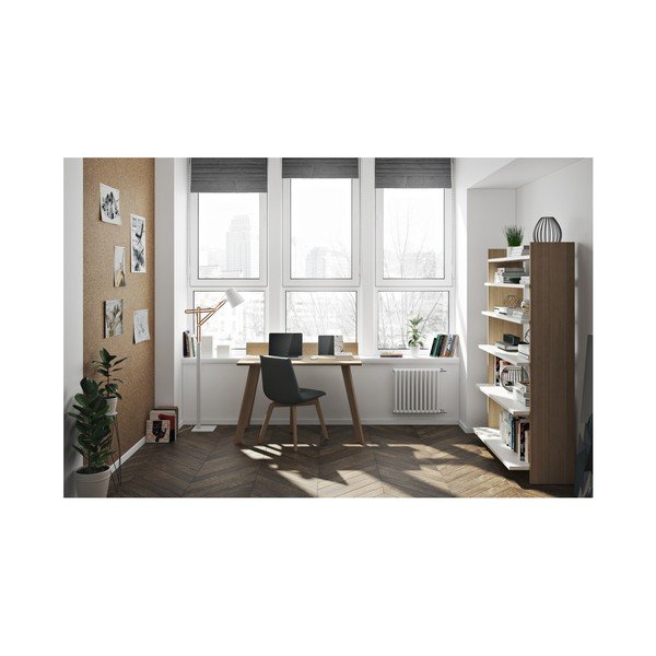 Písací stôl v dekore dubového dreva TemaHome Loft-image-4