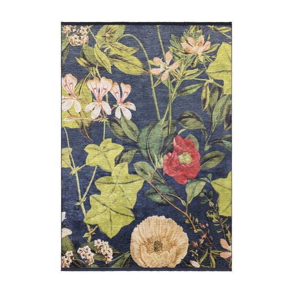 Tmavomodrý koberec 120x170 cm Passiflora – Asiatic Carpets