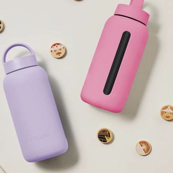 Ružová cestovná fľaša 720 ml Flamingo Pink – Muuki-image-3