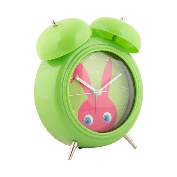 Detský budík ø 15 cm Peekaboo Bunny – Karlsson-image-3