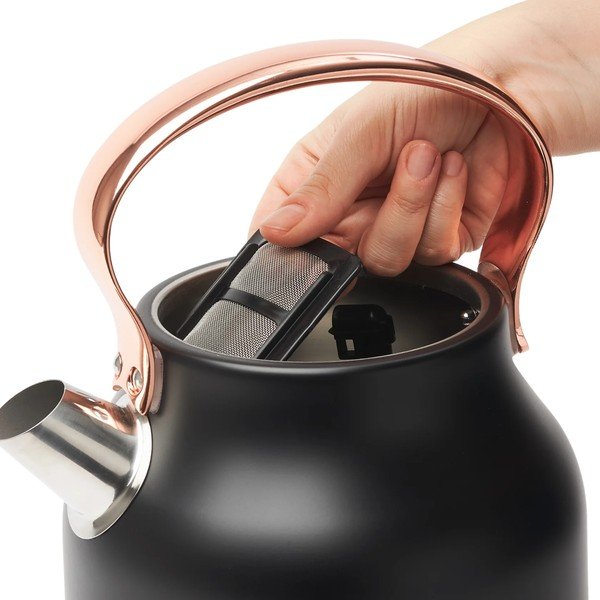 Čierna rýchlovarná kanvica 1,7 l Heritage – Haden-image-4