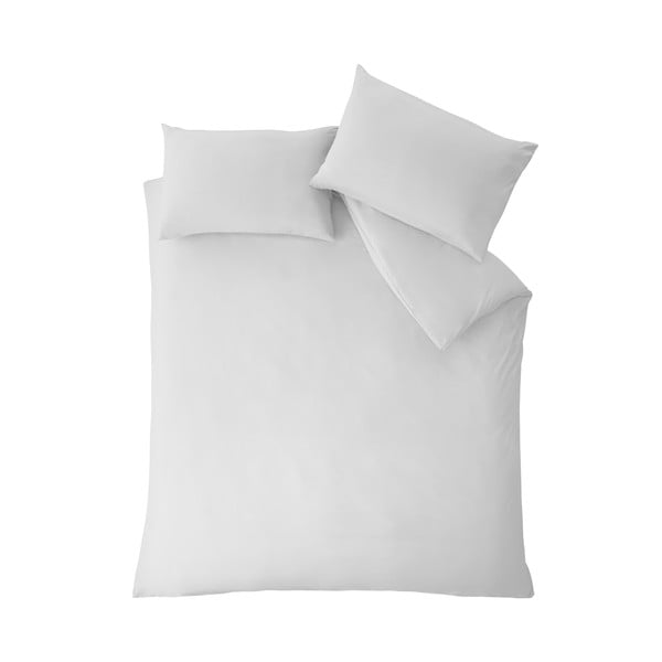 Biele obliečky na dvojlôžko 200x200 cm So Soft Easy Iron – Catherine Lansfield