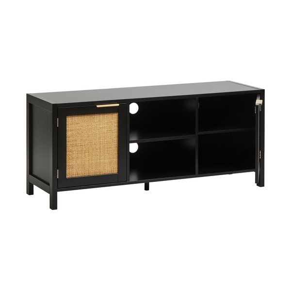 Čierny TV stolík 120x52x38 cm Sherman – Premier Housewares-image-4