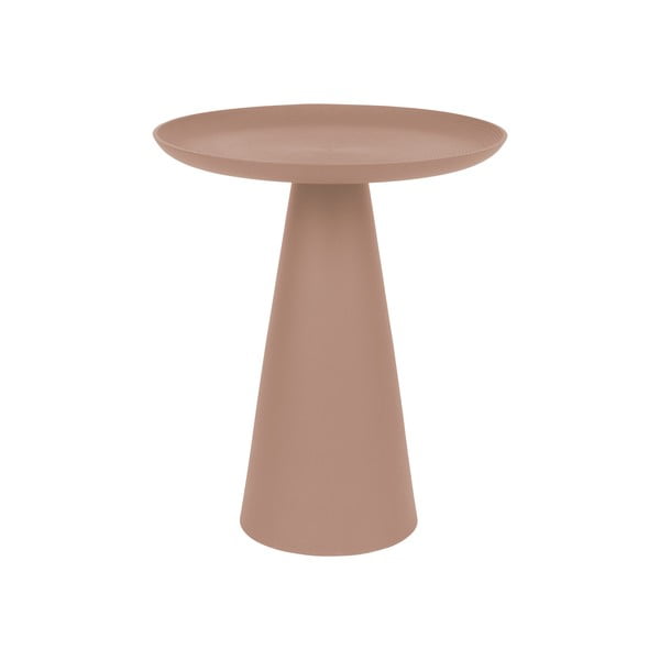 Kovový okrúhly odkladací stolík ø 34,5 cm Ringar – White Label