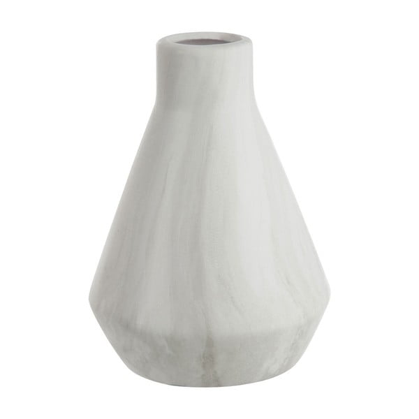 Váza Erlenmeyer White, 12x16,5 cm