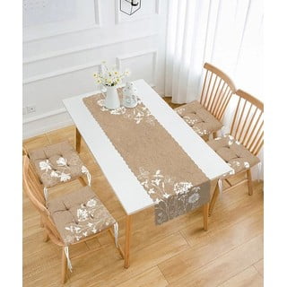 Set 4 ks sedákov a behúňa na stôl – Mila Home