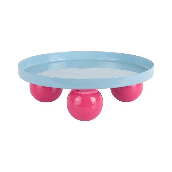 Kovová dekoratívna tácka ø 20 cm Double Funky – PT LIVING