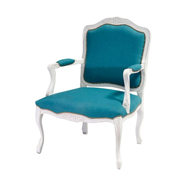 Modro-biela stolička Evergreen Hous Patchwork Ocean