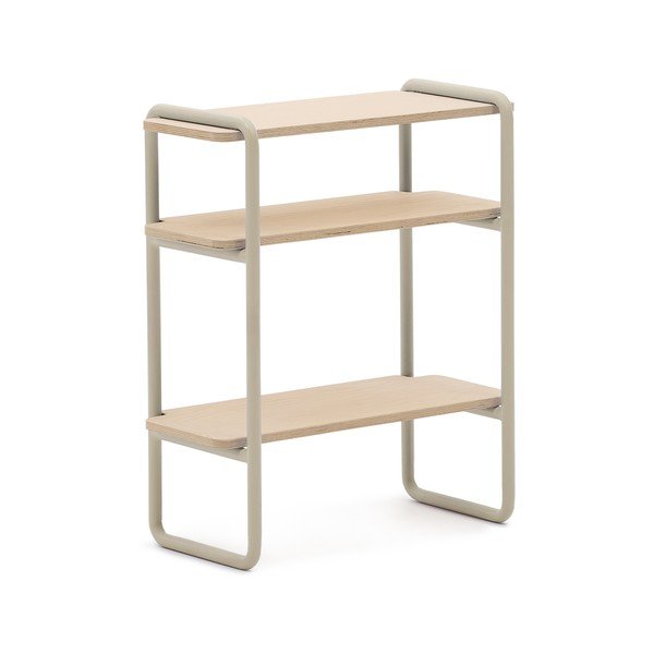 Béžová/v prírodnej farbe závesná detská knižnica v dekore jaseňa 60x70x28 cm Tinn – Kave Home