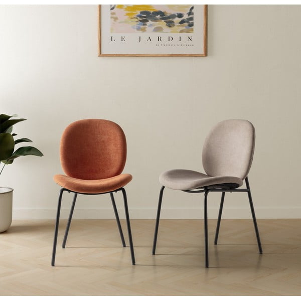 Jedálenské stoličky v súprave 2 ks v tehlovej farbe Cori – Marckeric-image-1