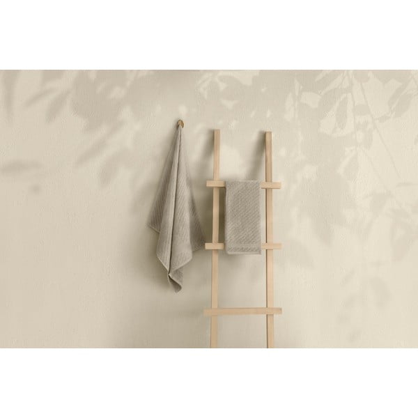 Svetlobéžové bavlnené uteráky a osušky v súprave 2 ks - Foutastic-image-3