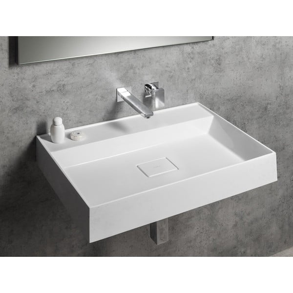 Podomietková umývadlová batéria v lesklej striebornej farbe (1 výstup) Latus – Sapho-image-3