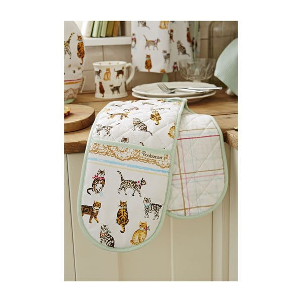 Sada 3 bavlnených utierok Cooksmart ® Cats on Parade-image-3