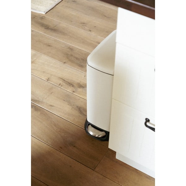 Krémový pedálový oceľový odpadkový kôš 12 l Design – Wenko-image-2