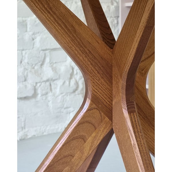 Jedálenský stôl v dekore duba 90x90 cm Jubi – Ragaba-image-3