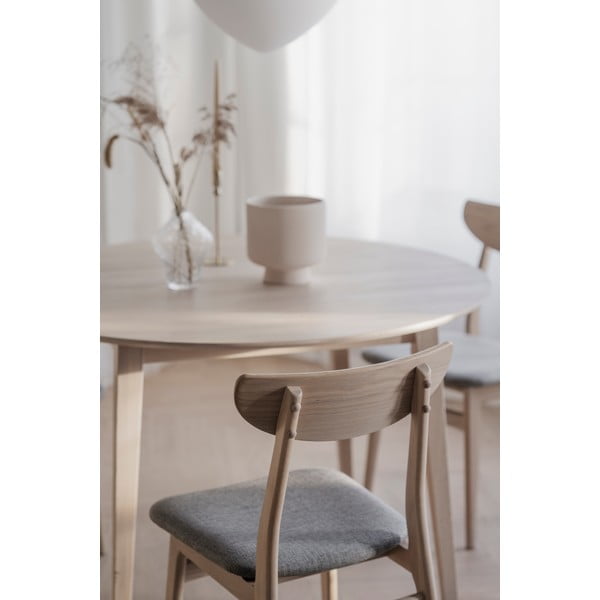 Jedálenské stoličky v súprave 2 ks v prírodnej farbe Rodham - Rowico-image-3