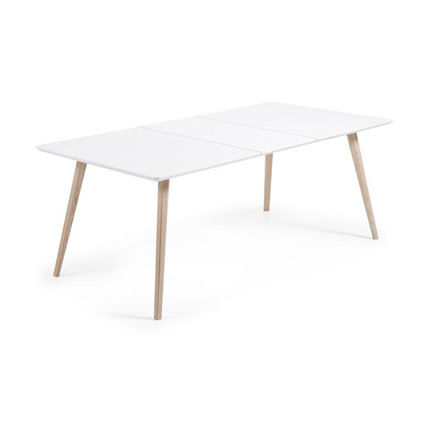 Rozkladací jedálenský stôl Kave Home Quatre, 160 x 100 cm-image-3