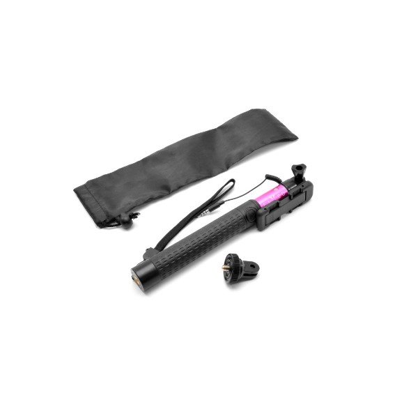 Teleskopická selfie tyč FIXED, ružová-image-3