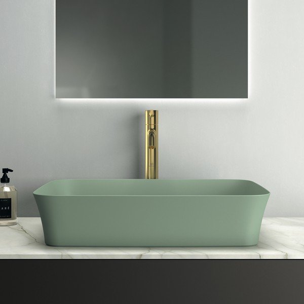Zelené keramické umývadlo 55x38 cm Ipalyss – Ideal Standard-image-1