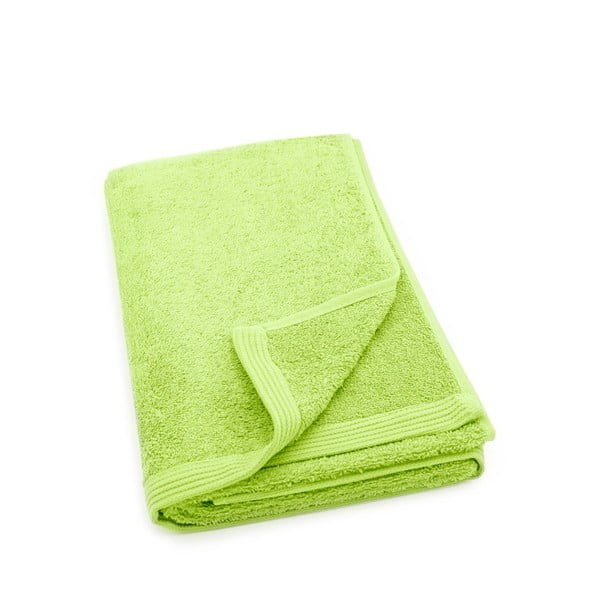 Zelený uterák Jalouse Maison Serviette Citron Vert, 30 × 50 cm