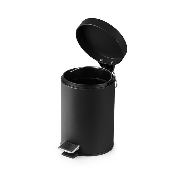 Čierny pedálový odpadkový kôš Compactor Grena, 3 l-image-4