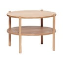 Okrúhly konferenčný stolík v dekore duba ø 60 cm Acorn - Hübsch