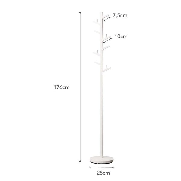 Biely vešiak YAMAZAKI Branch Pole Hanger-image-3