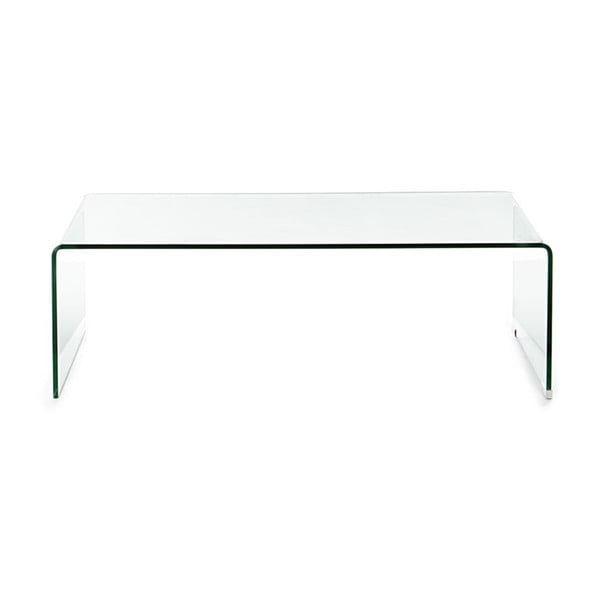 Sklenený konferenčný stolík 55x110 cm Cristal – Tomasucci