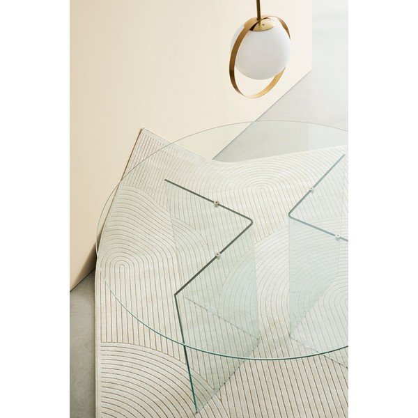 Sklenený okrúhly jedálenský stôl ø 130 cm Iride – Bizzotto-image-4