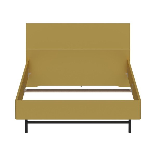 Zeleno-žltá dvojlôžková posteľ Germania Monteo, 140 × 200 cm-image-1