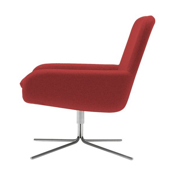 Červené otočné kreslo Softline Coco Swivel-image-3