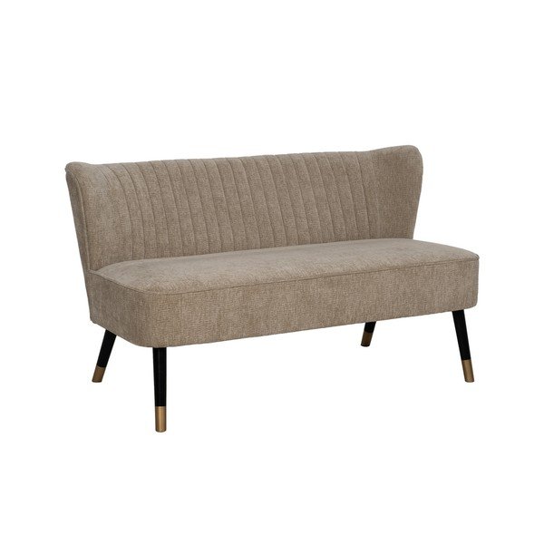 Béžová ženilková pohovka 134 cm Glam – Ixia-image-3