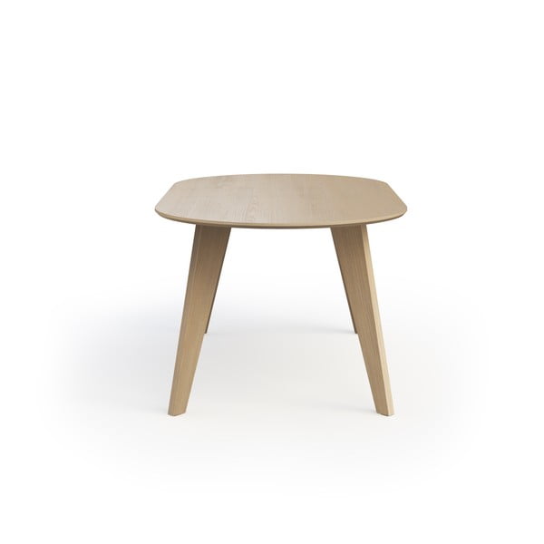 Jedálenský stôl s doskou v dubovom dekore v prírodnej farbe 100x180 cm Lago – TemaHome-image-3