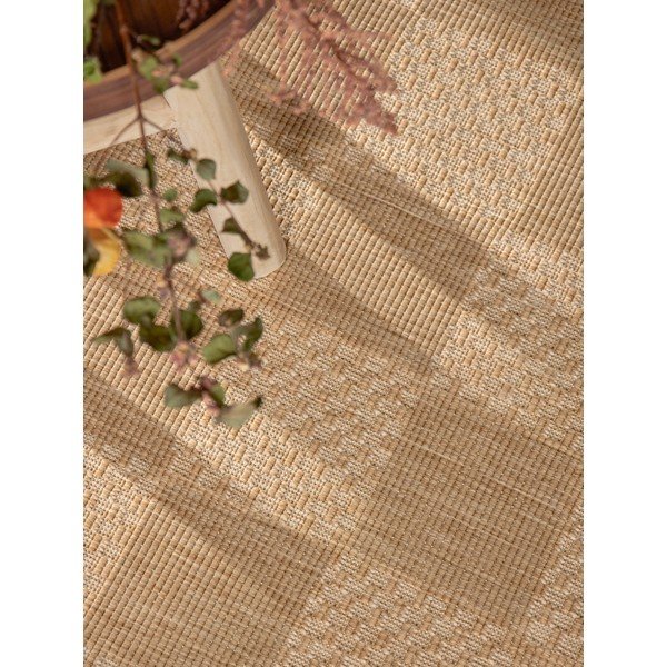 Krémovobiely/v prírodnej farbe vnútorný a vonkajší koberec 200x300 cm Haringey Dorothy – Ted Baker-image-2