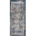 Modrý prateľný behúň 80x300 cm Abstract Colors Blue – Vitaus