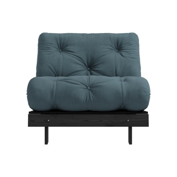 Kreslo v petrolejovej farbe Roots Black Night – Karup Design-image-3