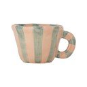 Svetlozelená/svetloružová keramická šálka na espresso 110 ml Nini – Bloomingville