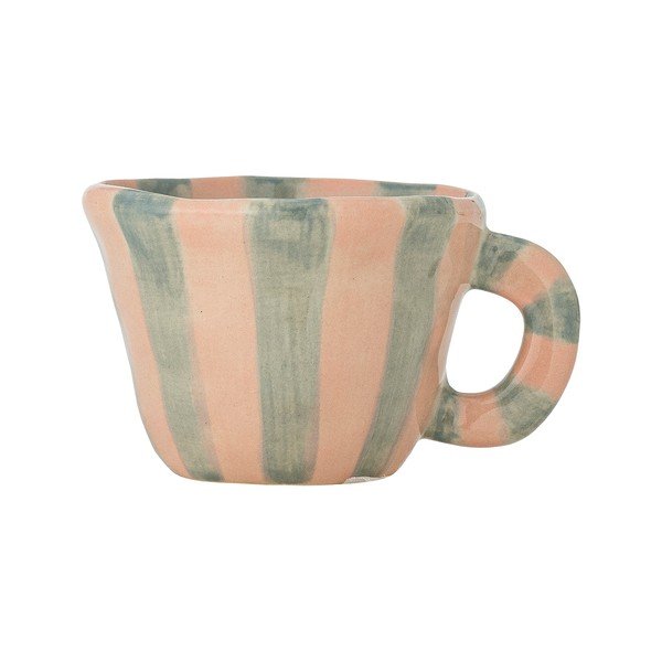 Svetlozelená/svetloružová keramická šálka na espresso 110 ml Nini – Bloomingville
