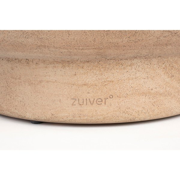 Okrúhly konferenčný stolík v dekore kameňa v prírodnej farbe ø 80 cm Noble – Zuiver-image-4