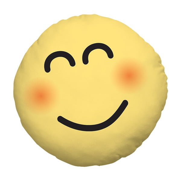 Vankúš Emoji Smile, 39 cm