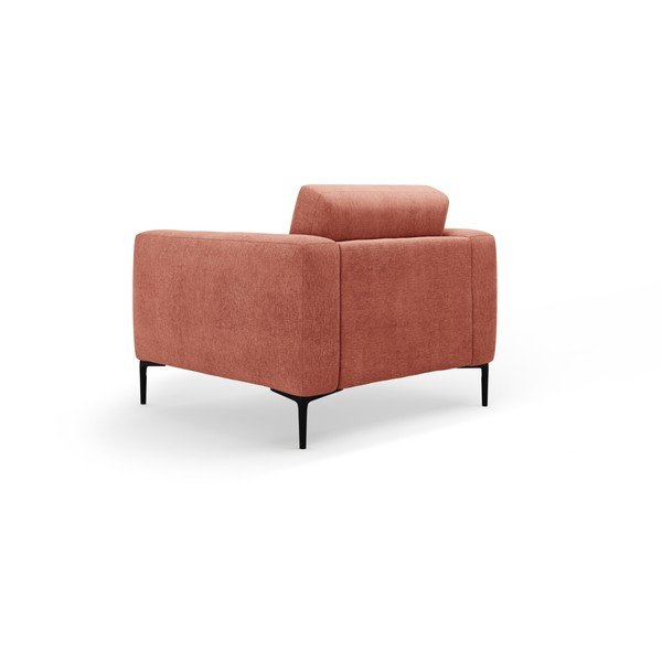 Kreslo v tehlovej farbe Bemy – Micadoni -image-2