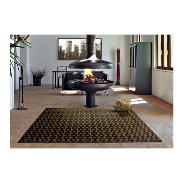 Hnedý koberec Universal Soho, 160 × 230 cm