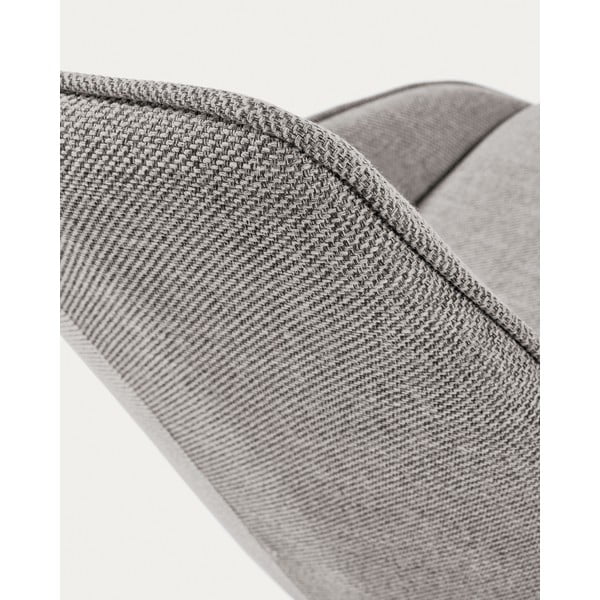 Sivá jedálenská stolička Jenna – Kave Home-image-3