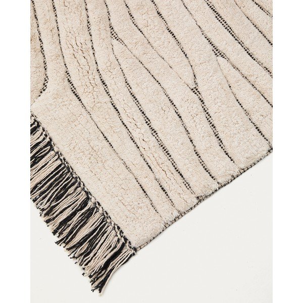 Béžová kúpeľňová predložka 50x70 cm Crilda – Kave Home-image-4