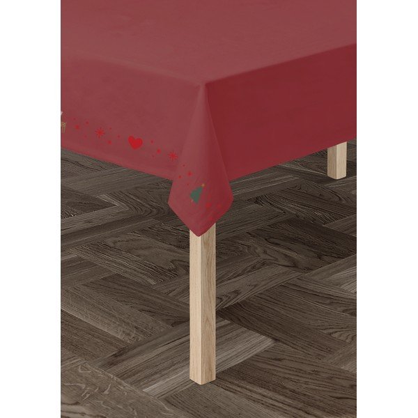 Obrus s vianočným motívom s prímesou bavlny 150x270 cm Christmas Fable – JUNA-image-4