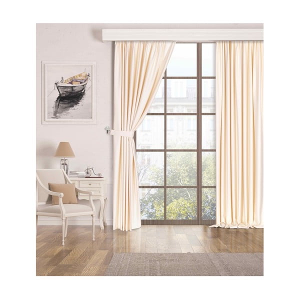 Béžový dimout záves 100x250 cm – Mila Home-image-2