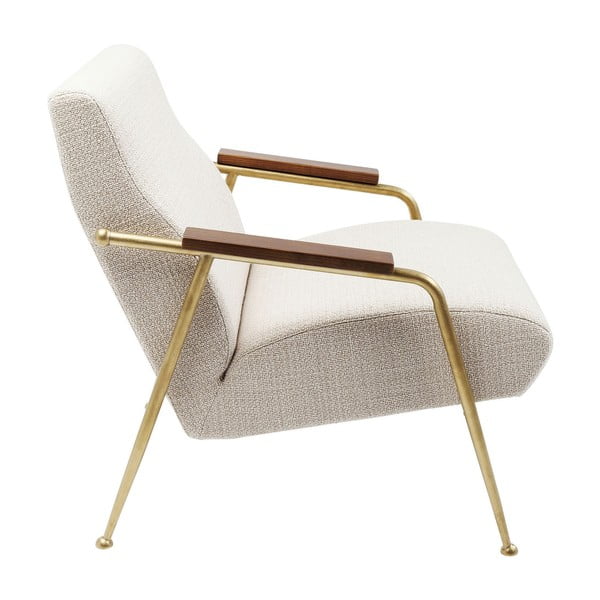Biele kreslo Kare Design Topogan-image-2