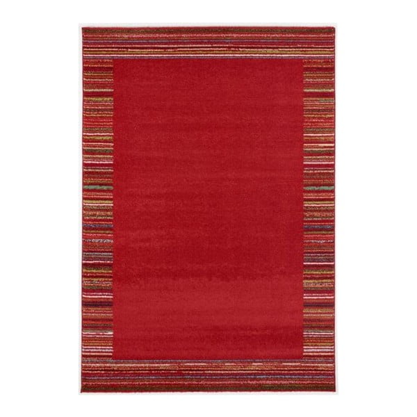 Červený koberec Calista Rugs Palau Oblong, 80 x 150 cm