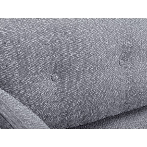 Svetlosivá trojmiestna pohovka Mazzini Sofas Elena, s leňoškou na ľavom rohu-image-3
