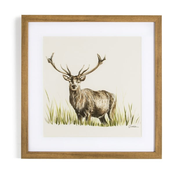 Obraz Graham & Brown Countryside Stag, 40 × 40 cm